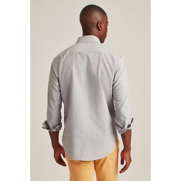 BONOBOS Everyday Oxford Men's Shirt Cotton Collared Standard Fit Long XXL 269114 - Picture 5 of 5